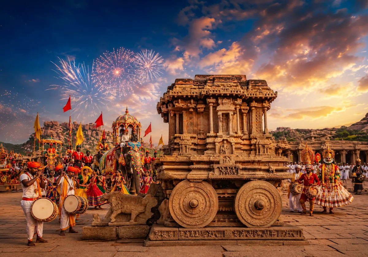 Celebrate the Glory of the Vijayanagara Empire @ Hampi Utsava 2026