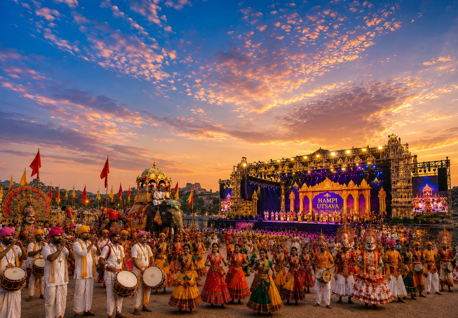 Celebrate the Glory of the Vijayanagara Empire @ Hampi Utsava 2026