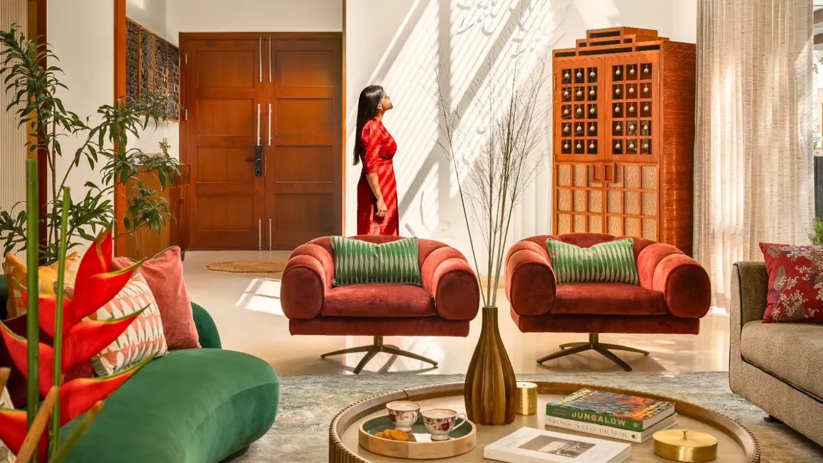 Handcrafted Modernism Defines This Bengaluru Family Residence