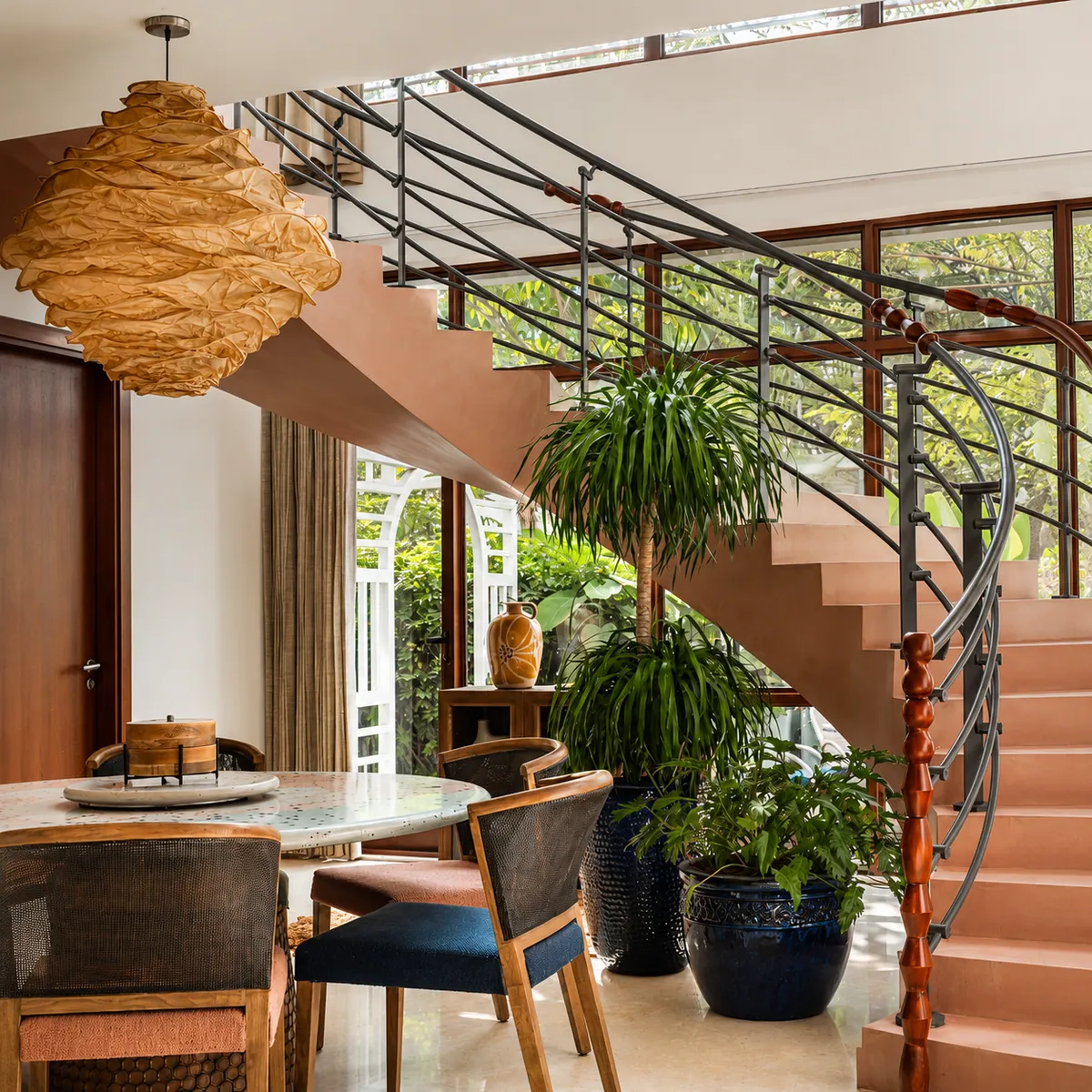 Handcrafted Modernism Defines This Bengaluru Family Residence