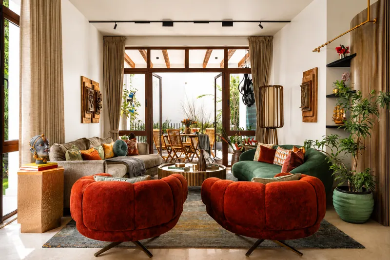 Handcrafted Modernism Defines This Bengaluru Family Residence