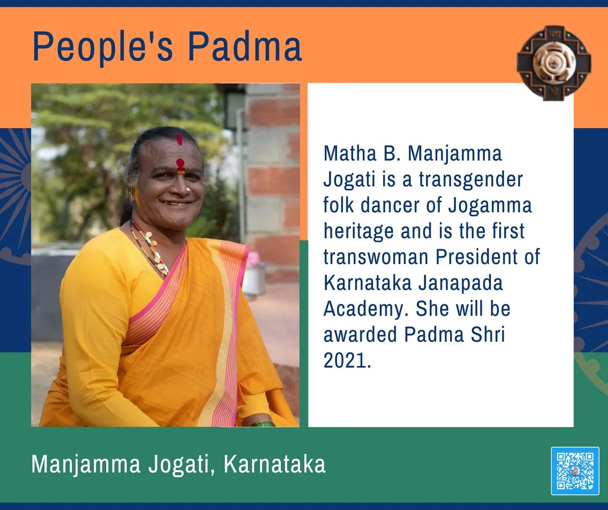 Manjamma Jogathi: The Inspiring Journey from Rejection to the Padma Shri