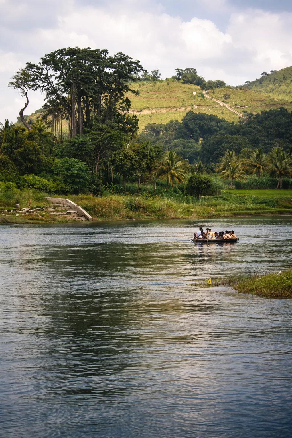 Nimishamba Temple: A Serene Riverside Sanctuary