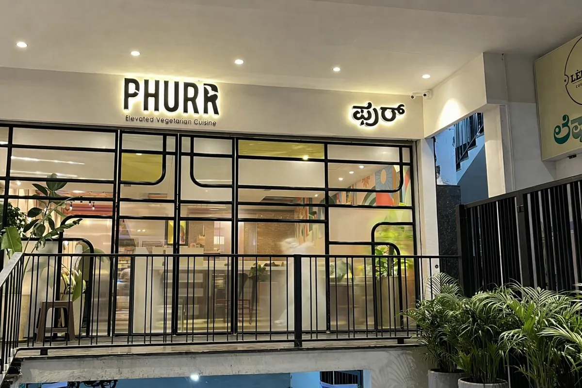 Phurr: Redefining Vegetarian Fine Dining in Bangalore’s Culinary Landscape