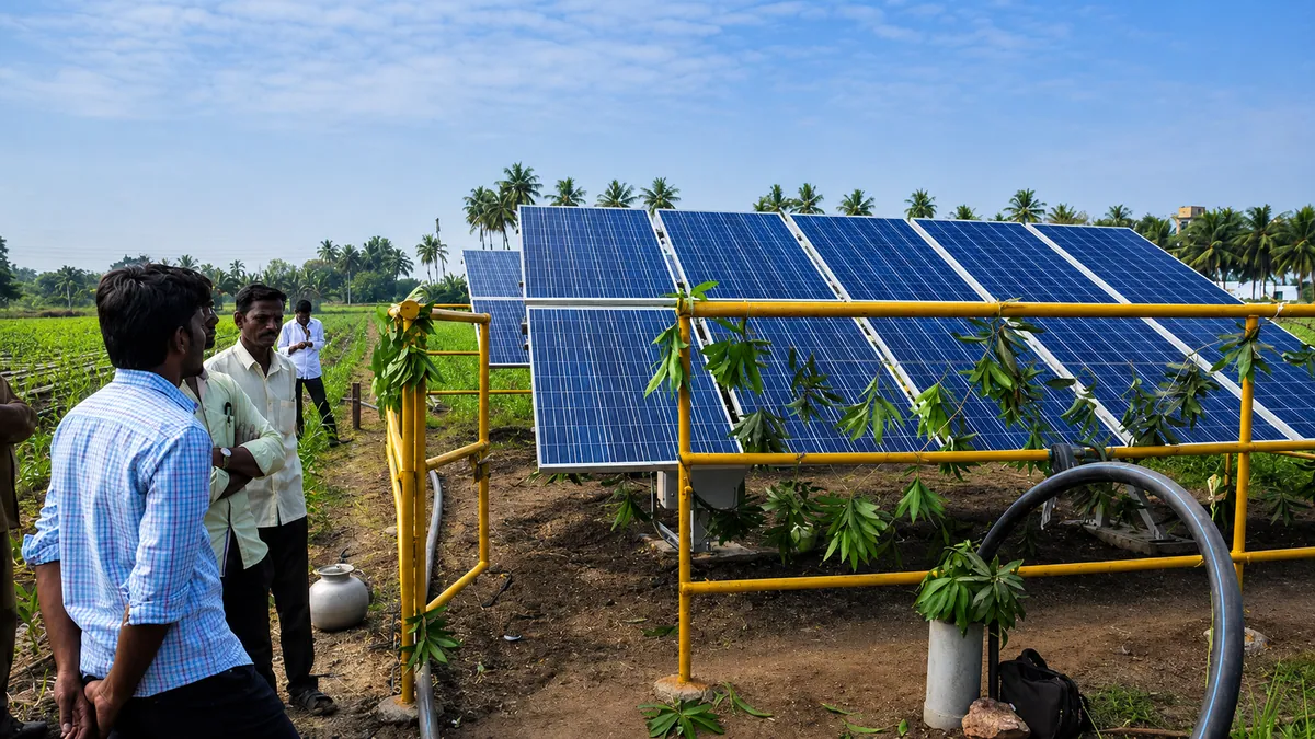 Solar-Powered Agriculture: Karnataka’s New Initiative for Farmer Prosperity