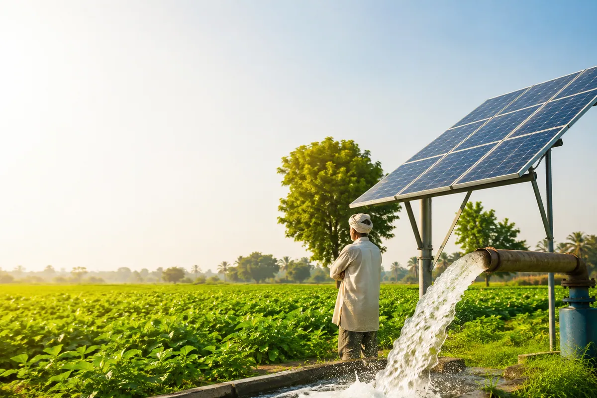 Solar-Powered Agriculture: Karnataka’s New Initiative for Farmer Prosperity