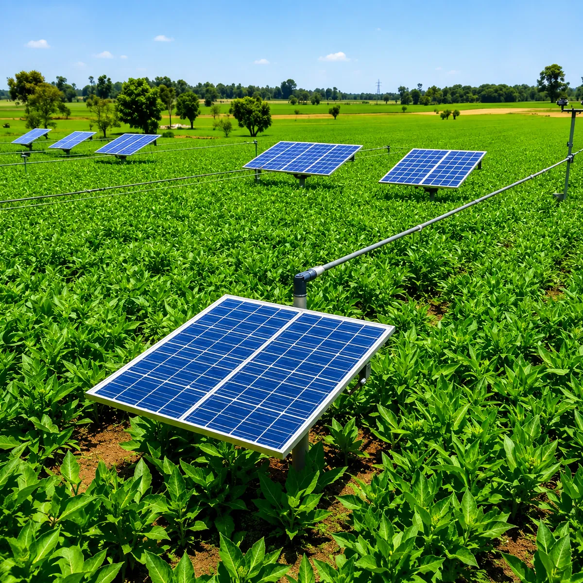 Solar-Powered Agriculture: Karnataka’s New Initiative for Farmer Prosperity