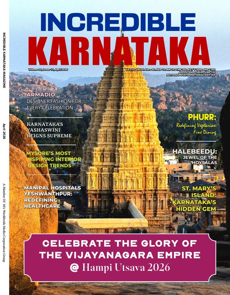 Incredible Karnataka, April 2026 cover
